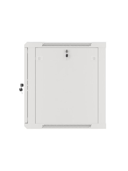 Lanberg | Rack cabinet 19" wall-mount 12U/600x600 (flat pack) V2 | WF01-6612-10S | Grey 4 Lanberg | Rack cabinet 19" wall-mount 12U/600x600 (flat pack) V2 | WF01-6612-10S | Grey 4