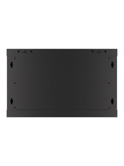 Lanberg | Rack cabinet 19" wall-mount 6U/600x450 for self-assembly with metal door (flat pack) | WF01-6406-00B | Black 7