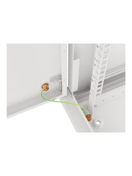 Lanberg | Rack cabinet 19" wall-mount 6U/600x450 for self-assembly with metal door (flat pack) | WF01-6406-00S | Grey 14 Lanberg | Rack cabinet 19" wall-mount 6U/600x450 for self-assembly with metal door (flat pack) | WF01-6406-00S | Grey 14