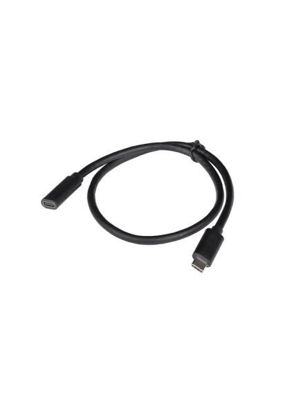 Lanberg | USB-C M/F 3.1 Cable | CA-USBE-20CC-0005-BK 1 Lanberg | USB-C M/F 3.1 Cable | CA-USBE-20CC-0005-BK 1