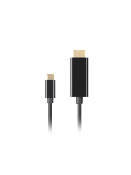 Lanberg USB-C to HDMI Cable, 1.8 m 4K/60Hz, Black | Lanberg | USB-C to HDMI Cable | CA-CMHD-10CU-0018-BK | Black | 1.8 m 2