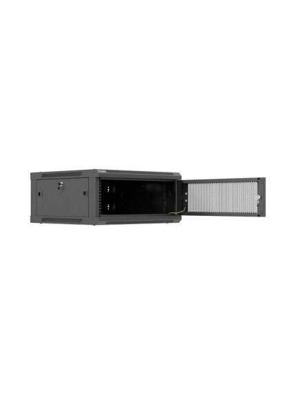 Lanberg Wall mounted installation cabinet 19" 4U 600X600 | WF01-6604-23B | Black 5