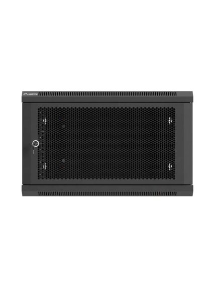Lanberg Wall mounted installation cabinet 19" 6U 600X600 | WF01-6606-23B | Black 5