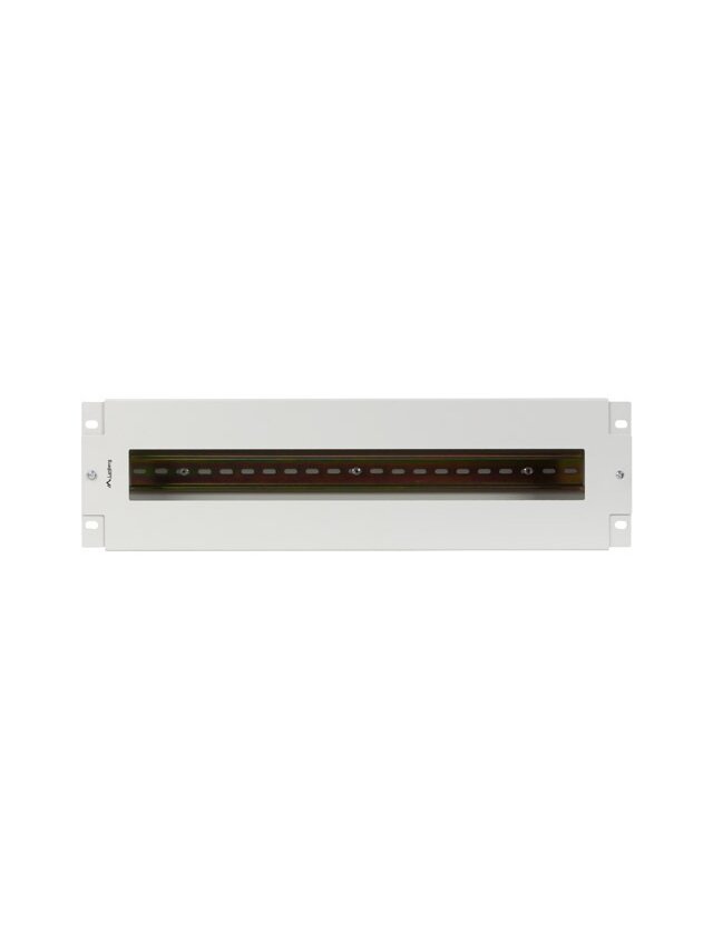 Lanberg 19" 3U Voltage Distrubution Panel with Din Rail TS-35 | Grey