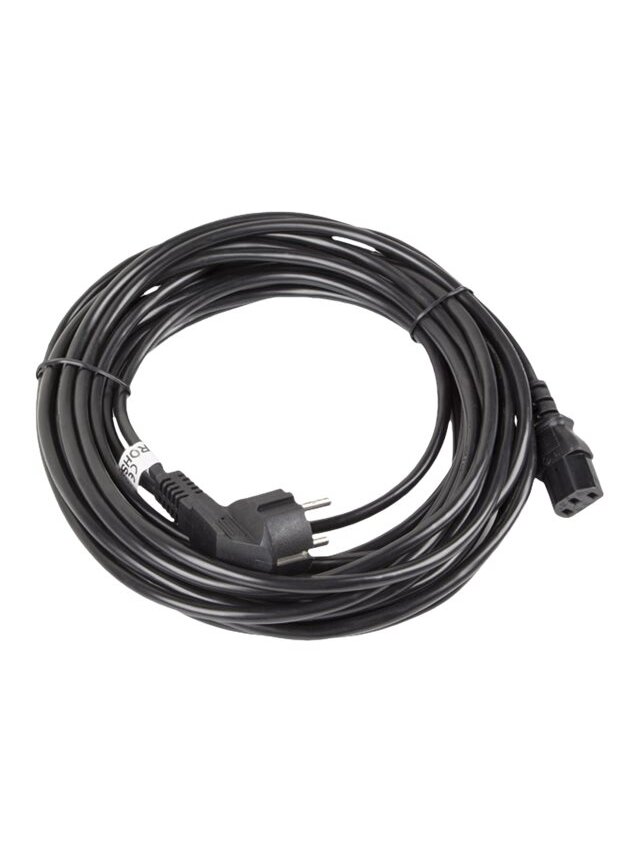Lanberg | CEE 7/7 to IEC 320 C13 Power Cord | CA-C13C-11CC-0100-BK Lanberg | CEE 7/7 to IEC 320 C13 Power Cord | CA-C13C-11CC-0100-BK
