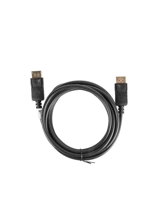 Lanberg | DisplayPort Cable 19 Pin V1.2 4K, 3 m | CA-DPDP-10CC-0030-BK | DisplayPort to DisplayPort 1 Lanberg | DisplayPort Cable 19 Pin V1.2 4K, 3 m | CA-DPDP-10CC-0030-BK | DisplayPort to DisplayPort 1