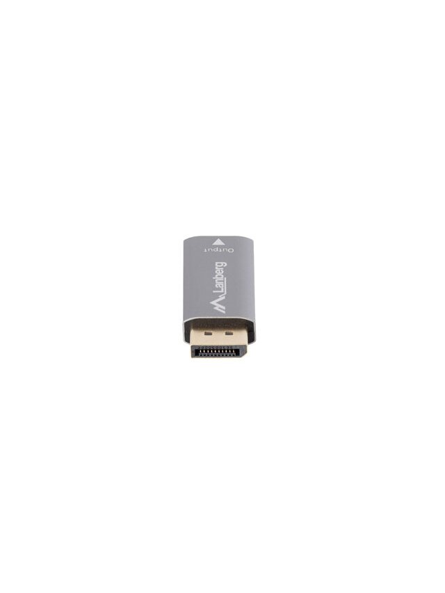 Lanberg Displayport (M) to HDMI (F) Adapter 4K, Silver | AD-DP-HD-01 2 Lanberg Displayport (M) to HDMI (F) Adapter 4K, Silver | AD-DP-HD-01 2