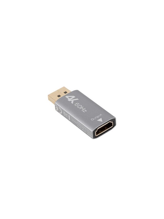 Lanberg Displayport (M) to HDMI (F) Adapter 4K, Silver | AD-DP-HD-01 3
