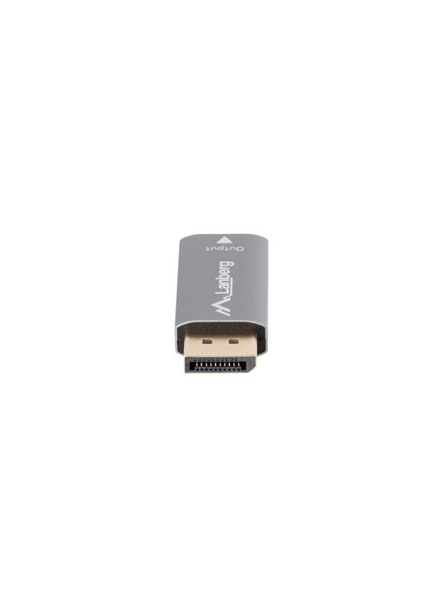 Lanberg Displayport (M) to HDMI (F) Adapter 8K, Silver | AD-DP-HD-03 1 Lanberg Displayport (M) to HDMI (F) Adapter 8K, Silver | AD-DP-HD-03 1