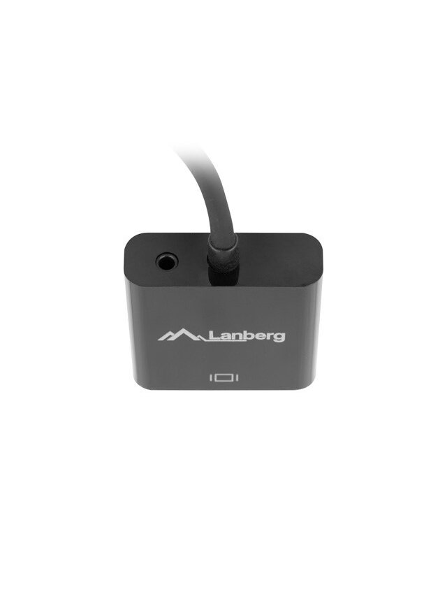 Lanberg HDMI, Mini Jack 3.5 mm, VGA Adapter | AD-0017-BK | 20 m 1 Lanberg HDMI, Mini Jack 3.5 mm, VGA Adapter | AD-0017-BK | 20 m 1