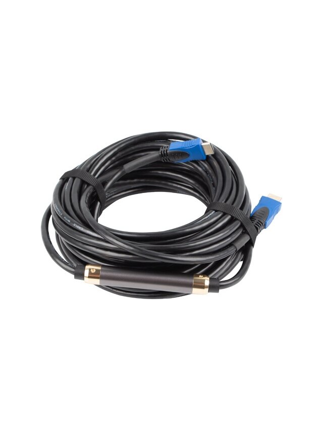 Lanberg HDMI V2.0 Cable 4K CU | CA-HDMI-20CU-0150-BK | HDMI to HDMI | 15 m 2