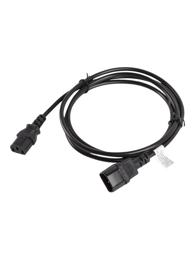 Lanberg | IEC 320 C13 to C14 Cable | CA-C13E-11CC-0018-BK