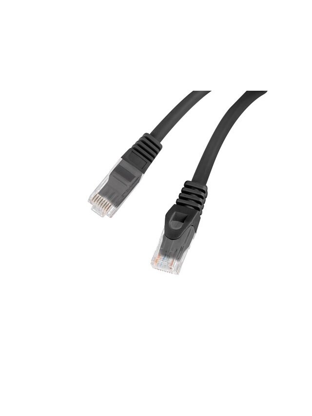 Lanberg | Patch cable - CAT 6 | RJ-45 - male | RJ-45 - male | 5 m | Black 1