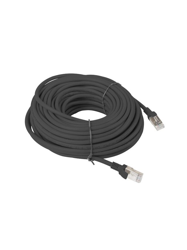 Lanberg | Patchcord CAT.5E UTP Fluke Passed | PCU5-10CC-2000-BK | 20 m | Black 1 Lanberg | Patchcord CAT.5E UTP Fluke Passed | PCU5-10CC-2000-BK | 20 m | Black 1