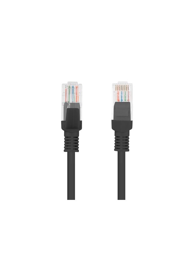 Lanberg | Patchcord CAT.5E UTP Fluke Passed | PCU5-10CC-2000-BK | 20 m | Black Lanberg | Patchcord CAT.5E UTP Fluke Passed | PCU5-10CC-2000-BK | 20 m | Black