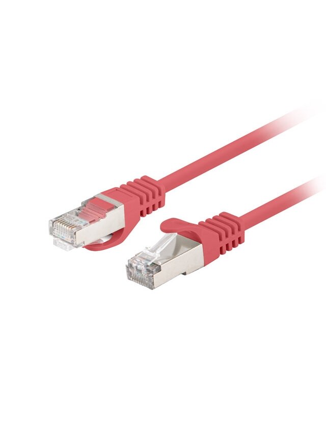 Lanberg Patchcord CAT.6 FTP 1M fluke passed 10-pack, Red | PCF6-20CC-0100-R 1 Lanberg Patchcord CAT.6 FTP 1M fluke passed 10-pack, Red | PCF6-20CC-0100-R 1