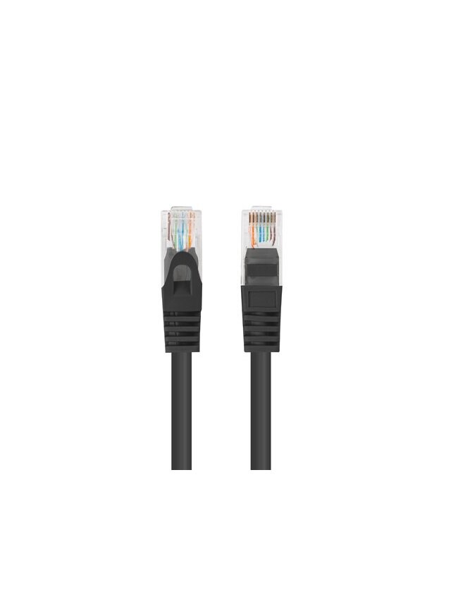 Lanberg Patchcord CAT.6 UTP 3M fluke passed 10-pack, Black | PCU6-20CC-0300-BK Lanberg Patchcord CAT.6 UTP 3M fluke passed 10-pack, Black | PCU6-20CC-0300-BK