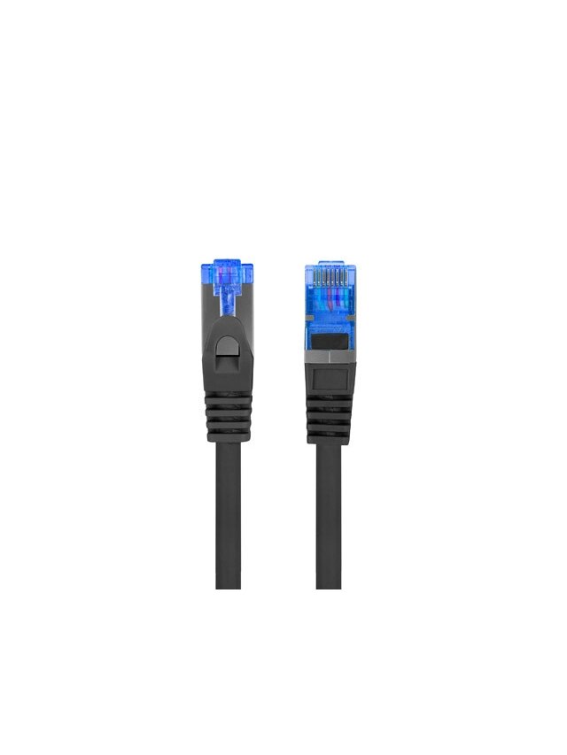 Lanberg | Patchcord Cat.6A S/FTP LSZH CCA Fluke Passed | PCF6A-10CC-1000-BK | 10 m | Black Lanberg | Patchcord Cat.6A S/FTP LSZH CCA Fluke Passed | PCF6A-10CC-1000-BK | 10 m | Black