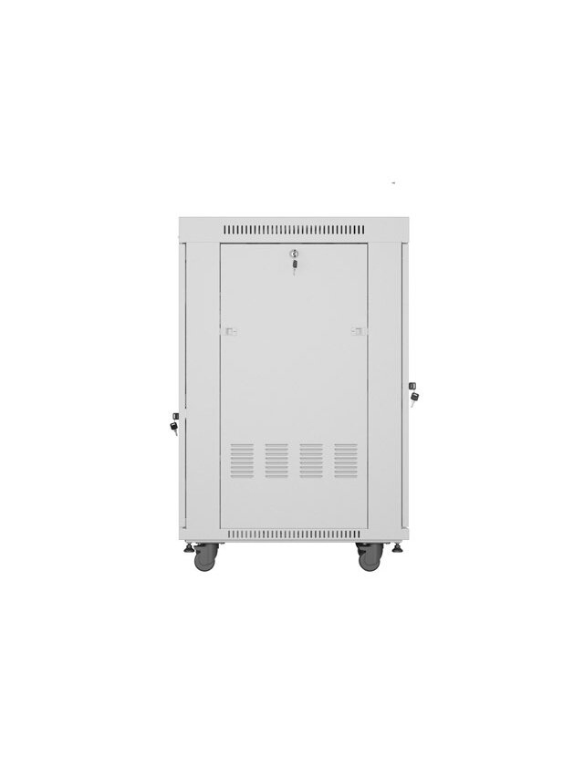 Lanberg | Rack cabinet 19" free-standing 22U/600x800 (flat pack) with glass door | FF01-6822-12SL | Grey 6 Lanberg | Rack cabinet 19" free-standing 22U/600x800 (flat pack) with glass door | FF01-6822-12SL | Grey 6