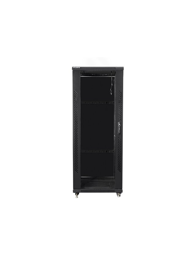 Lanberg | Rack cabinet 19" free-standing 32U/600x800 (flat pack) | FF01-6832-12B | Black 2 Lanberg | Rack cabinet 19" free-standing 32U/600x800 (flat pack) | FF01-6832-12B | Black 2