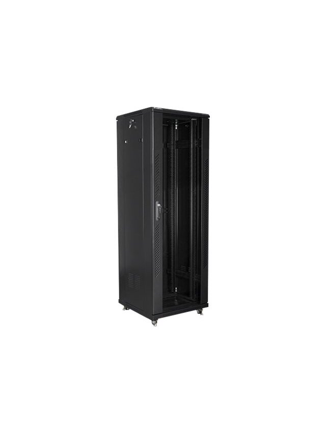 Lanberg | Rack cabinet 19" free-standing 37U/600x600 (flat pack) | FF01-6637-12B | Black 2 Lanberg | Rack cabinet 19" free-standing 37U/600x600 (flat pack) | FF01-6637-12B | Black 2