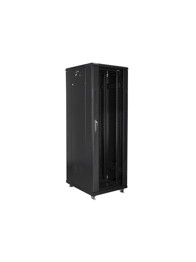 Lanberg | Rack cabinet 19" free-standing 37U/600x800 (flat pack) | FF01-6837-12B | Black 3