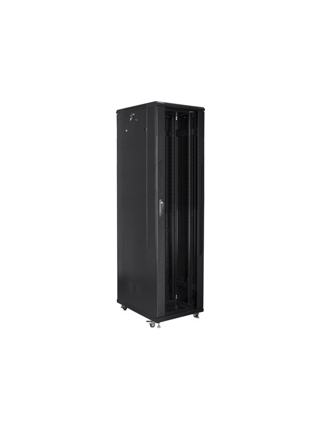 Lanberg | Rack cabinet 19" free-standing 37U/800x800 (flat pack) | FF01-8837-12B | Black 2