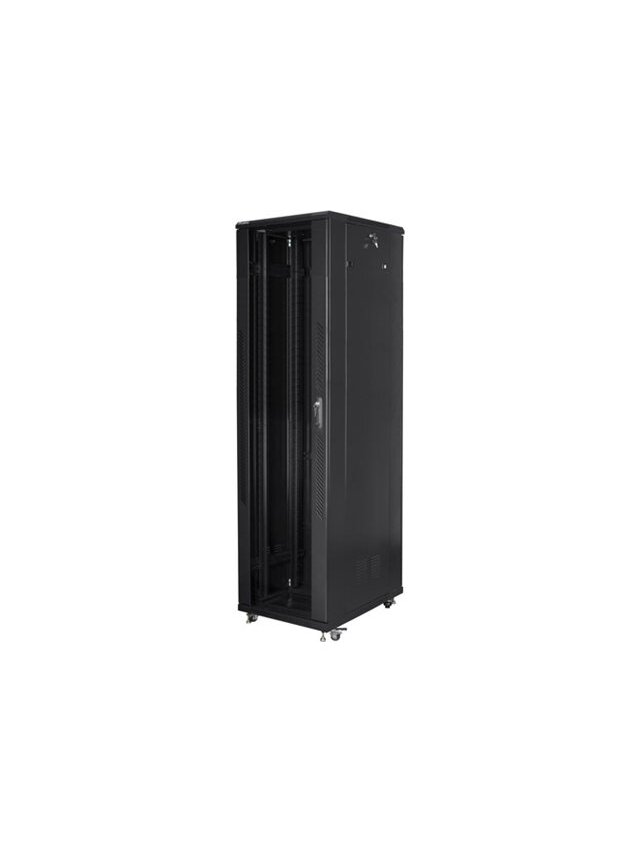 Lanberg | Rack cabinet 19" free-standing 37U/800x800 (flat pack) | FF01-8837-12B | Black Lanberg | Rack cabinet 19" free-standing 37U/800x800 (flat pack) | FF01-8837-12B | Black