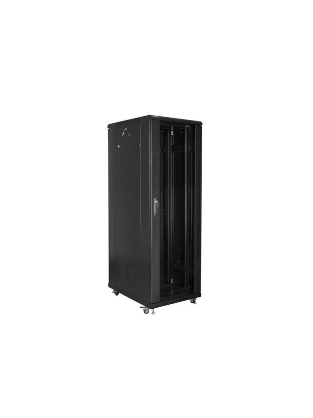Lanberg | Rack cabinet 19" free-standing 47U/800x800 (flat pack) | FF01-8847-12B | Black 2