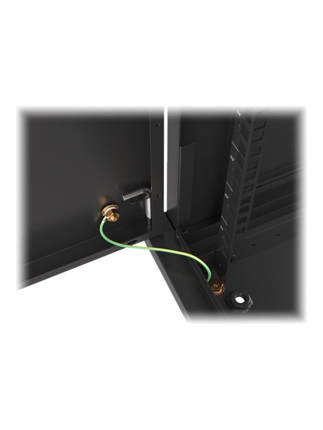 Lanberg | Rack cabinet 19" wall-mount 6U/600x450 for self-assembly with metal door (flat pack) | WF01-6406-00B | Black 14