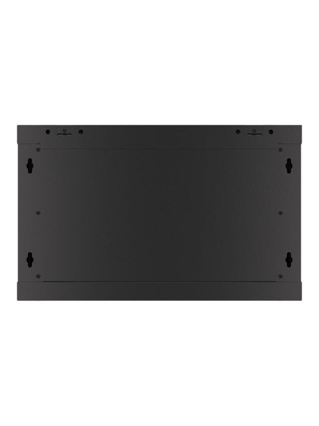 Lanberg | Rack cabinet 19" wall-mount 6U/600x450 for self-assembly with metal door (flat pack) | WF01-6406-00B | Black 7