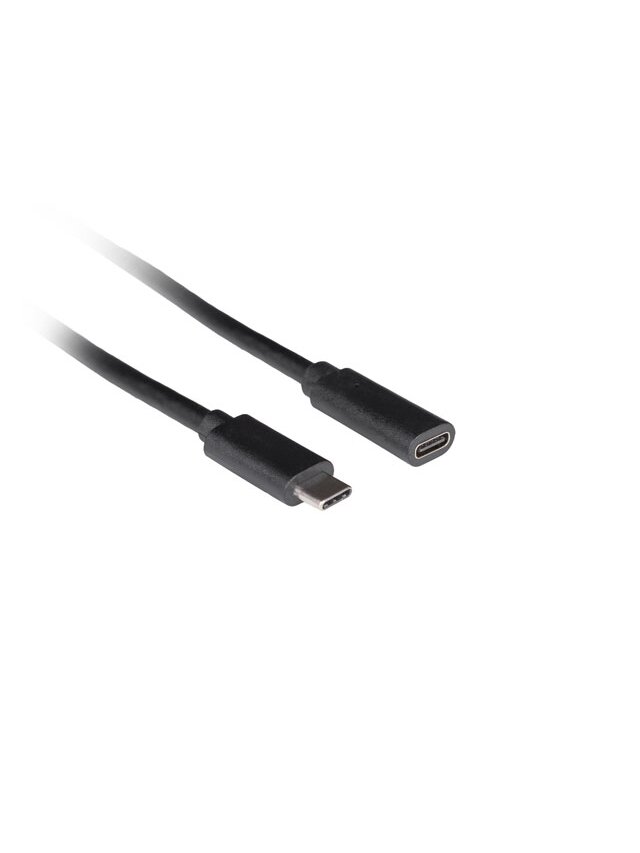 Lanberg | USB-C M/F 3.1 Cable | CA-USBE-20CC-0015-BK 3
