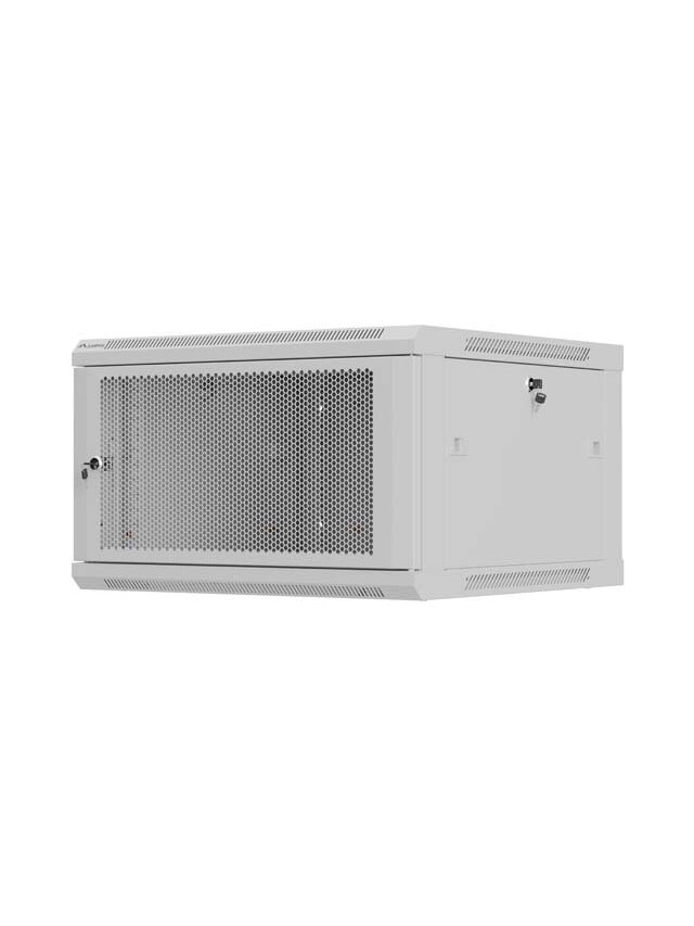 Lanberg Wall mounted installation cabinet 19" 9U 600X600 | WF01-6606-23S | Grey 1 Lanberg Wall mounted installation cabinet 19" 9U 600X600 | WF01-6606-23S | Grey 1