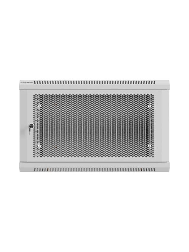 Lanberg Wall mounted installation cabinet 19" 9U 600X600 | WF01-6606-23S | Grey 2 Lanberg Wall mounted installation cabinet 19" 9U 600X600 | WF01-6606-23S | Grey 2