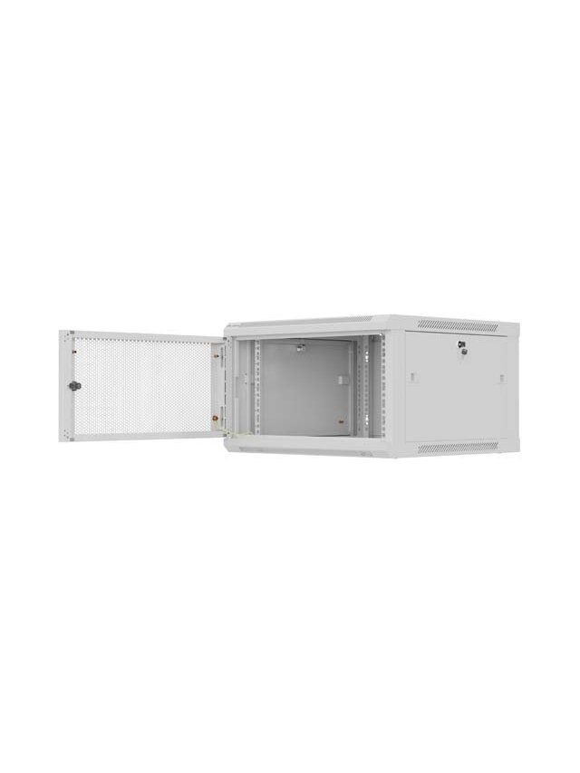 Lanberg Wall mounted installation cabinet 19" 9U 600X600 | WF01-6606-23S | Grey 4 Lanberg Wall mounted installation cabinet 19" 9U 600X600 | WF01-6606-23S | Grey 4