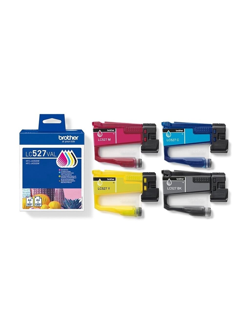 LC527VAL Value Pack | Brother Ink cartridge | Black, yellow, cyan, magenta 1 LC527VAL Value Pack | Brother Ink cartridge | Black, yellow, cyan, magenta 1