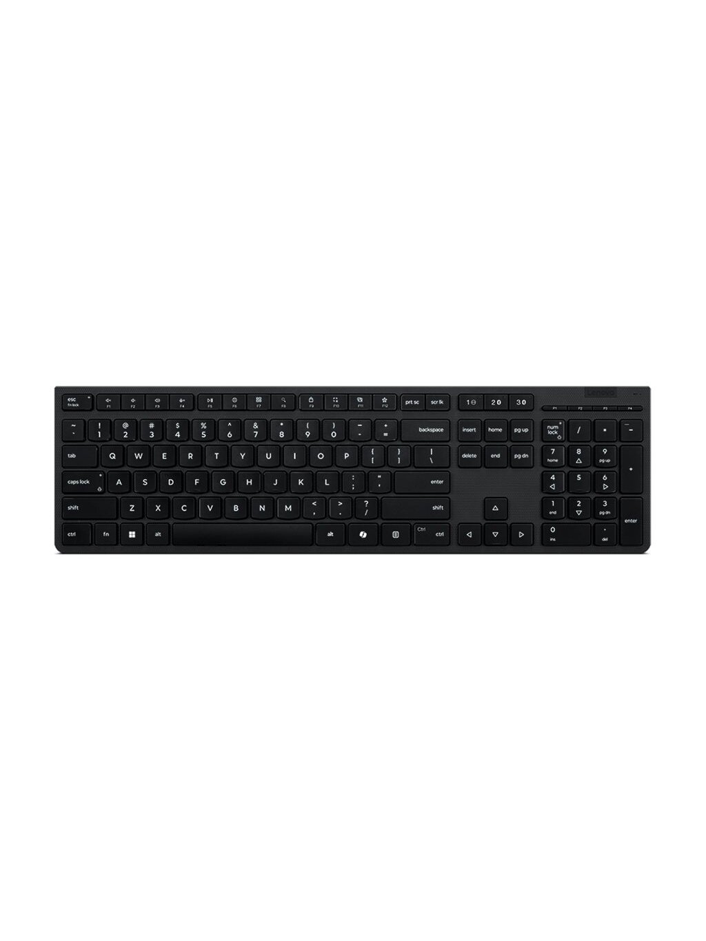 Lenovo Professional Wireless Rechargeable Keyboard | Keyboard | Wireless | Bluetooth | Lithuanian | Grey 1