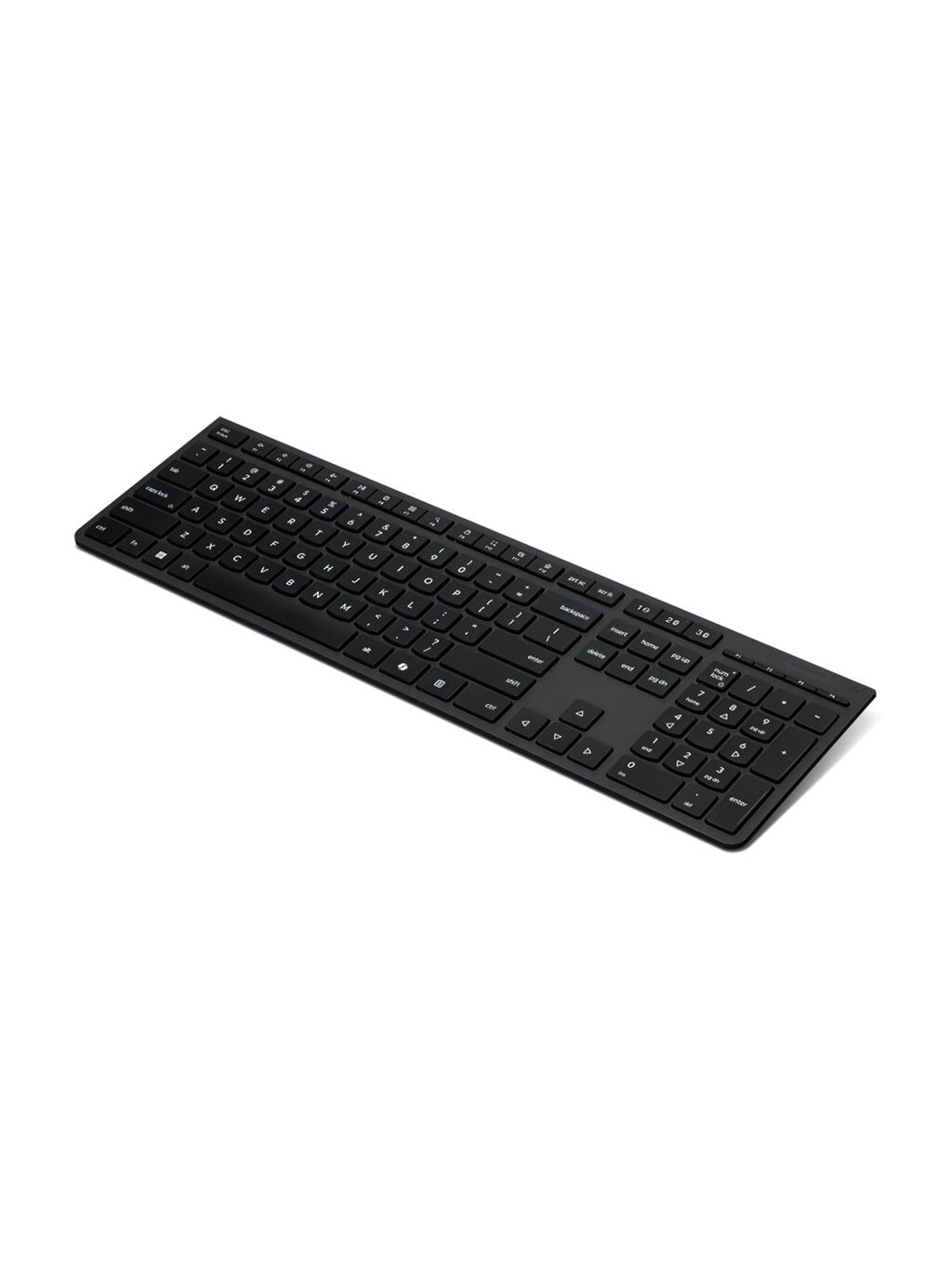 Lenovo Professional Wireless Rechargeable Keyboard | Keyboard | Wireless | Bluetooth | Lithuanian | Grey