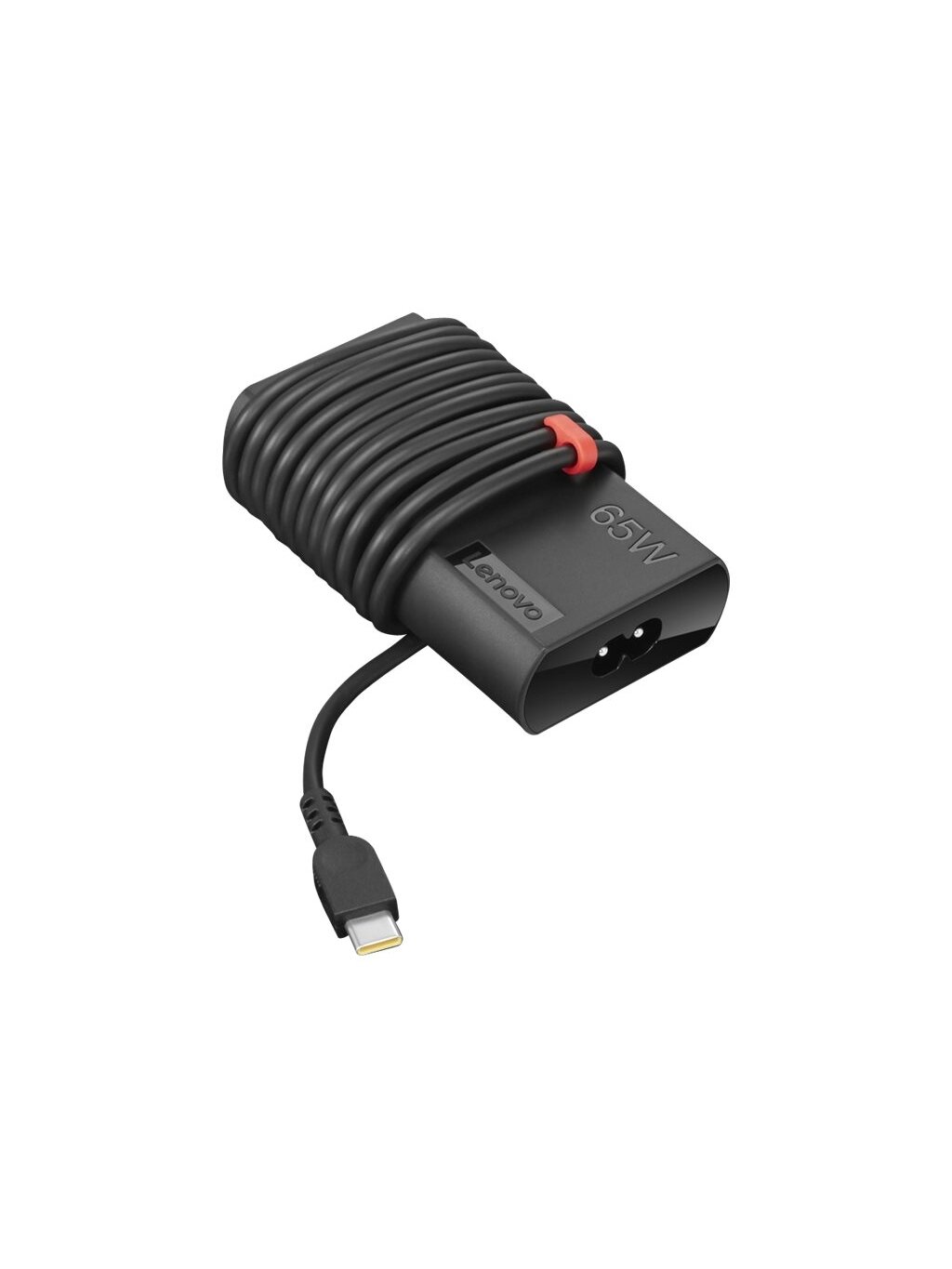 Lenovo | ThinkPad | 65W Slim | The ThinkPad 65W Slim AC Adapter – USB Type-C is the new adapter designed with slimmer size and cable management. It is your perfect replacement or spare power adapter for your ThinkPad notebooks. | USB Type-C | AC Adapter