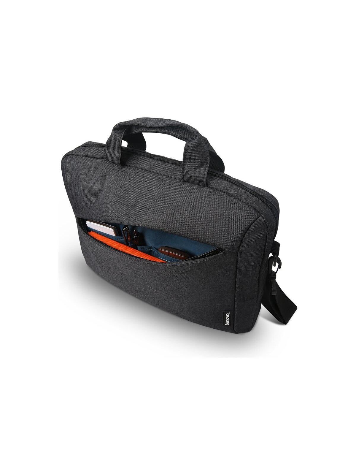Lenovo | 16“ Topload T210 (Eco) | Essential | Messenger-Briefcase | Black | Shoulder strap Lenovo | 16“ Topload T210 (Eco) | Essential | Messenger-Briefcase | Black | Shoulder strap