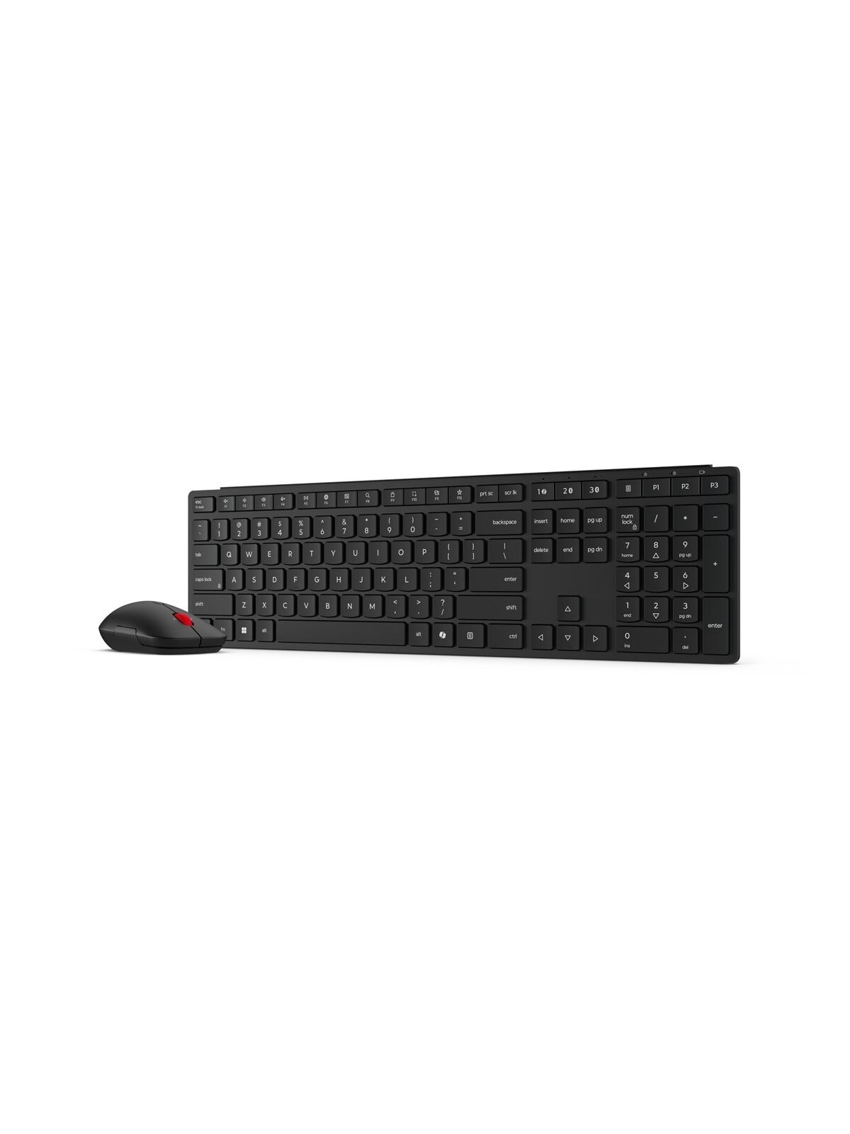 Lenovo | Multi-Mode Pro 6000 | Keyboard and Mouse Set | Wireless | Mouse included | Bluetooth | Estonian | Eclipse Black 1