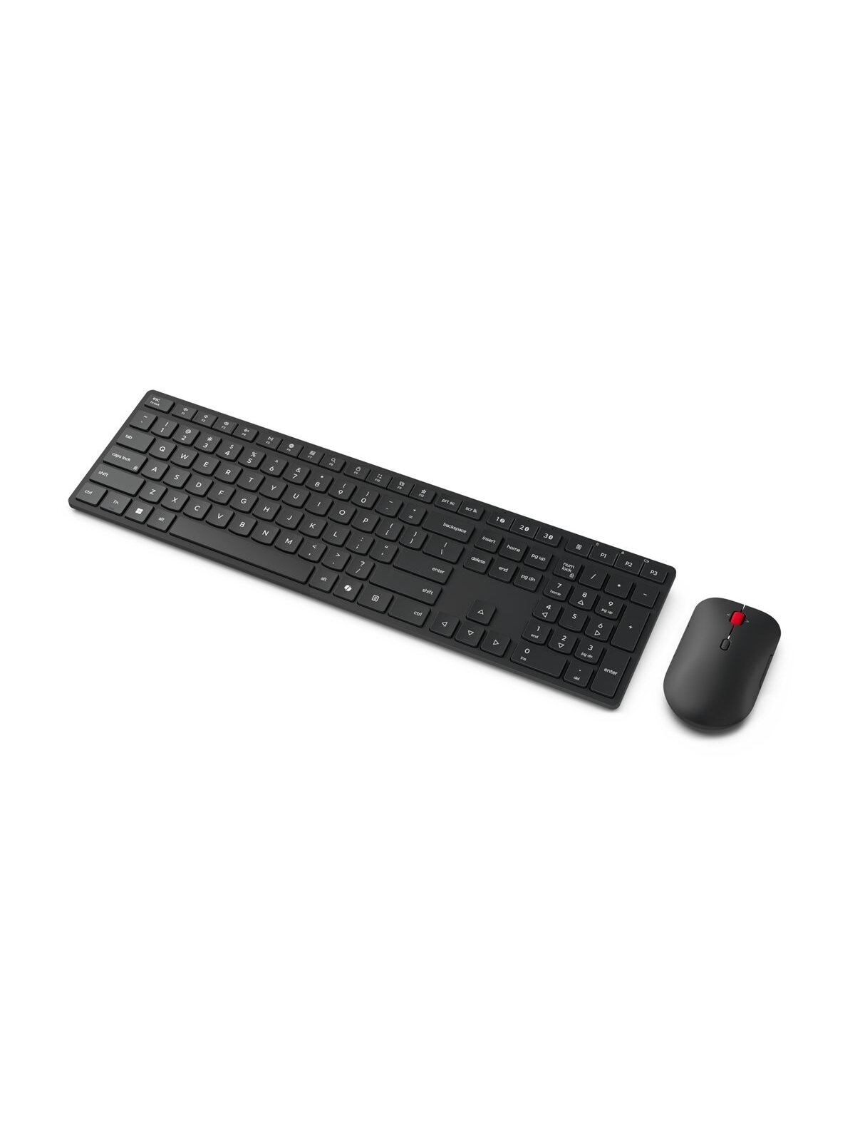 Lenovo | Multi-Mode Pro 6000 | Keyboard and Mouse Set | Wireless | Mouse included | Bluetooth | Estonian | Eclipse Black