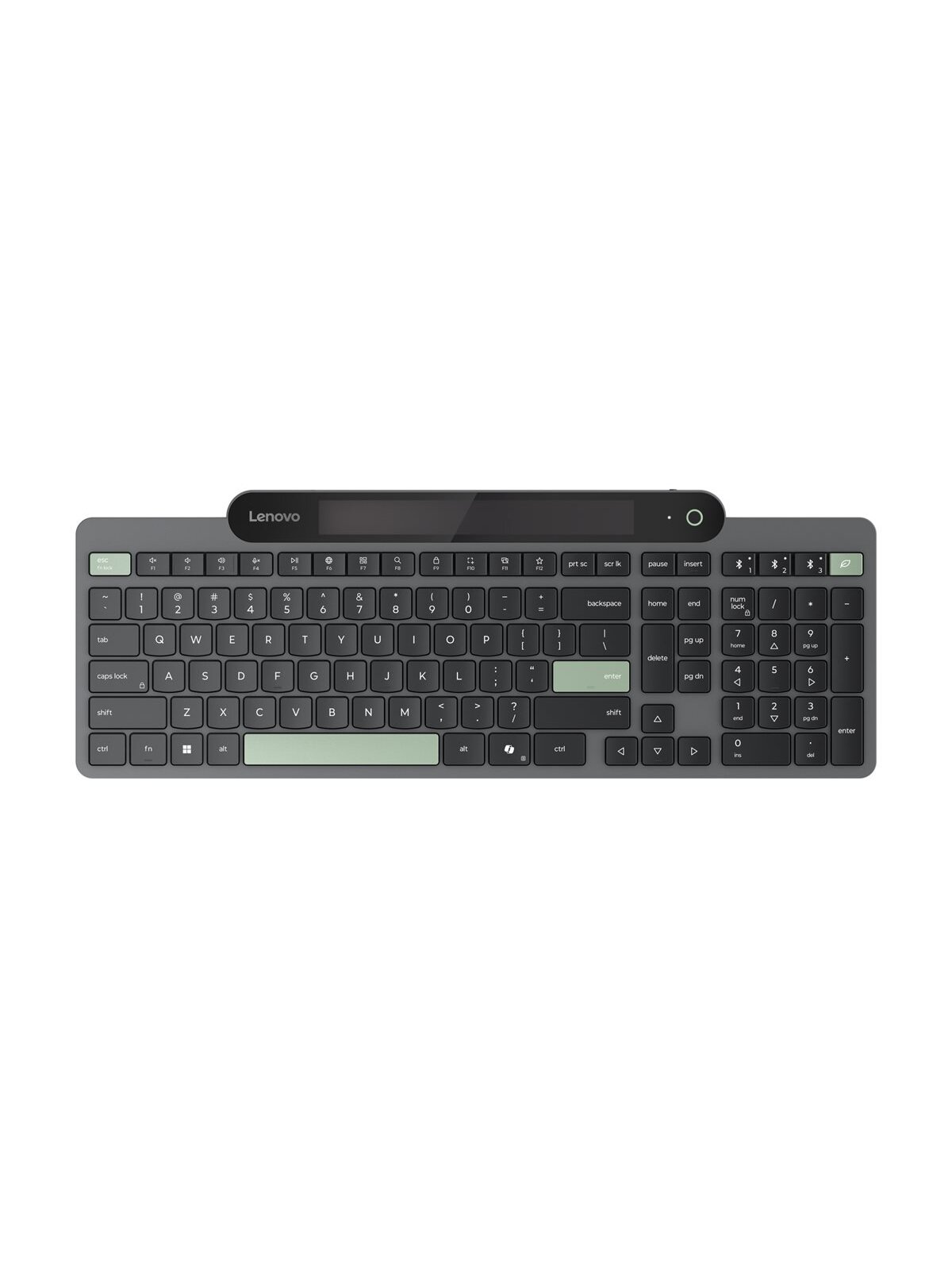 Lenovo Self-Charging Bluetooth Keyboard | Keyboard | Bluetooth | US Euro | Black 3