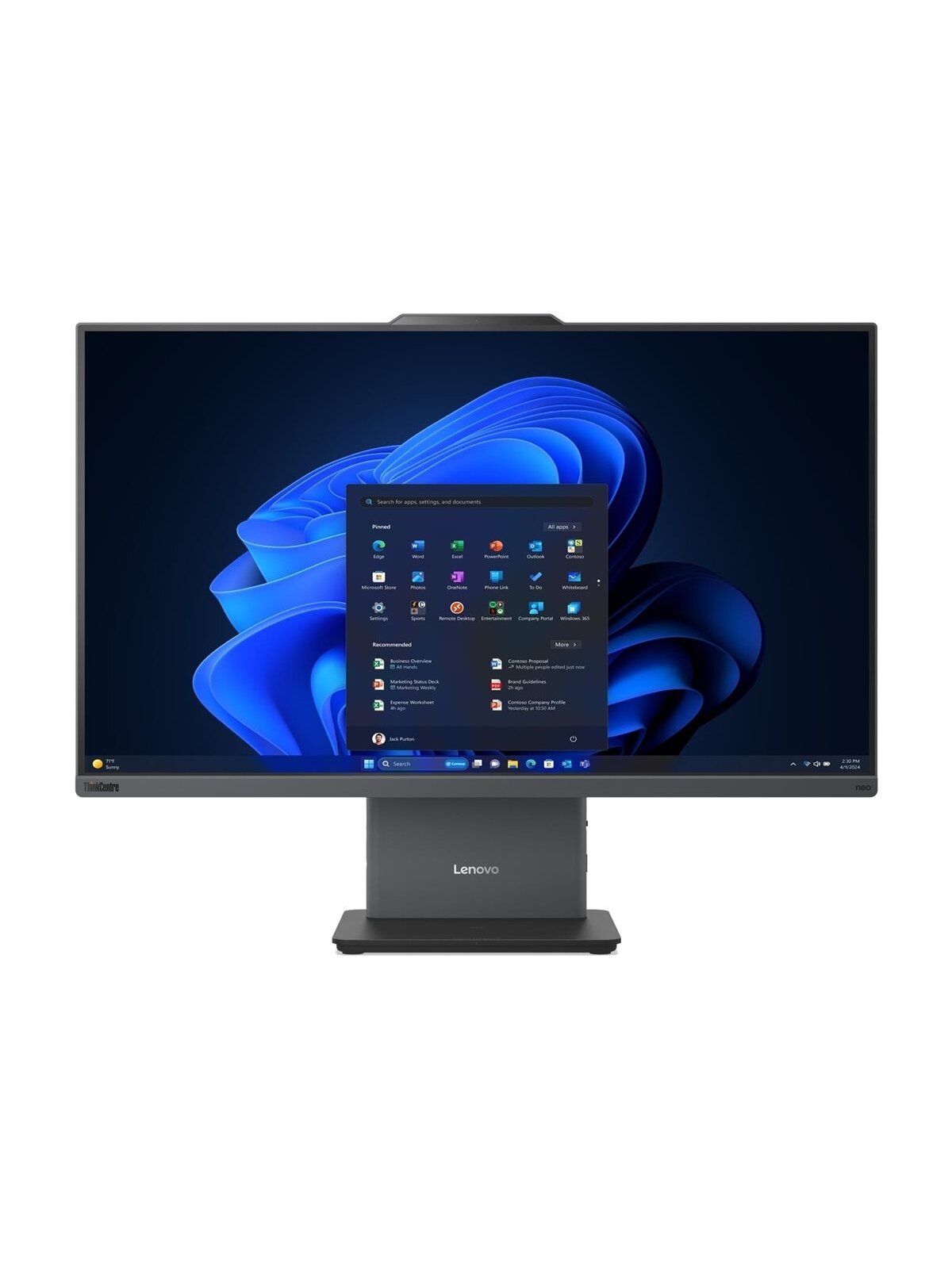 Lenovo ThinkCentre neo 50a Gen 6 23.8 FHD Touch ULT5-226V/16GB/512GB/Intel Arc Graphics 130V/WIN11 Pro/ENG kbd/Luna Grey/3Y Warranty Lenovo ThinkCentre neo 50a Gen 6 23.8 FHD Touch ULT5-226V/16GB/512GB/Intel Arc Graphics 130V/WIN11 Pro/ENG kbd/Luna Grey/3Y Warranty