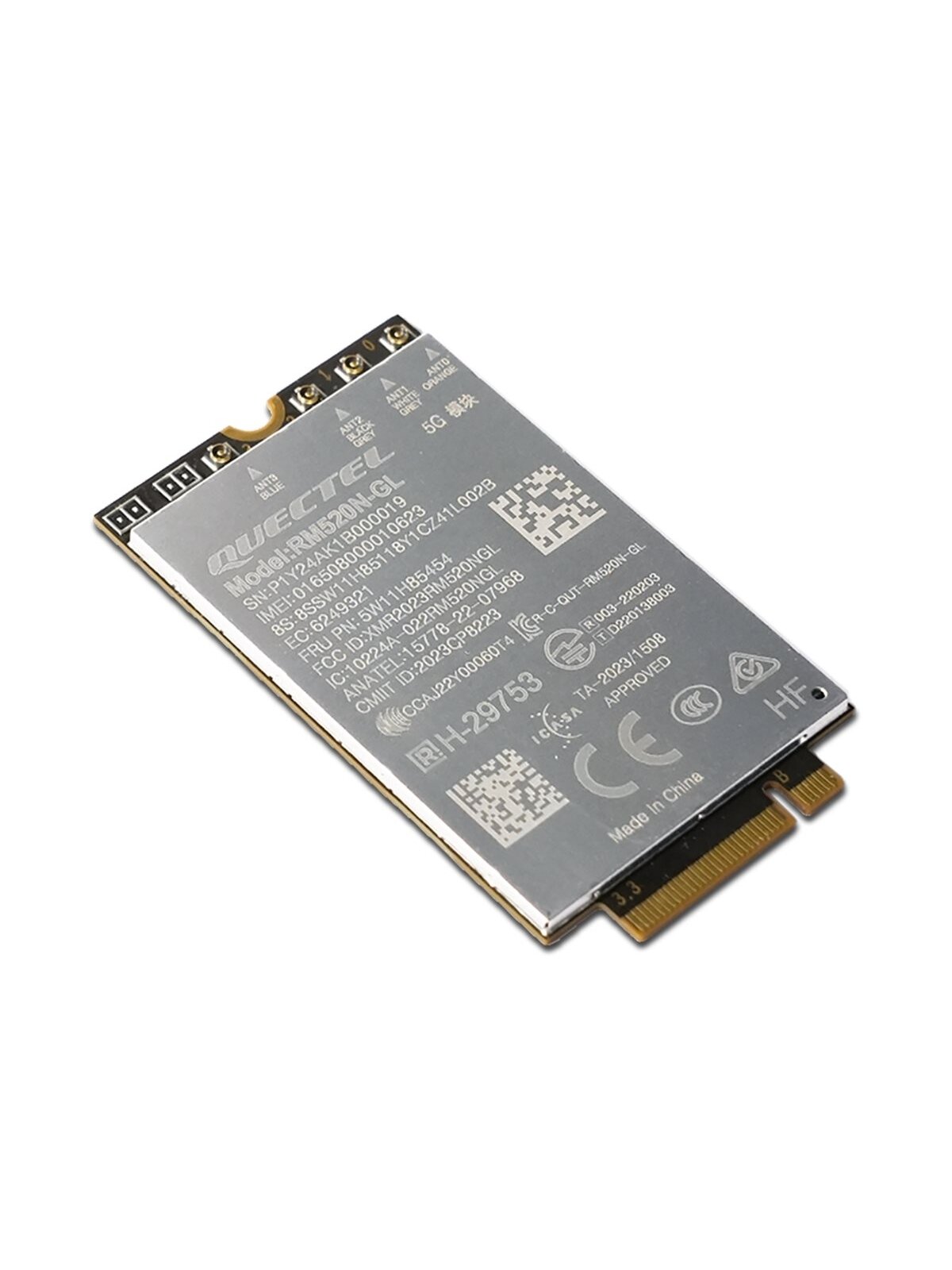 Lenovo ThinkPad Quectel RM520N-GL 5G M.2 WWAN Module | 4XC1Q34838 Lenovo ThinkPad Quectel RM520N-GL 5G M.2 WWAN Module | 4XC1Q34838