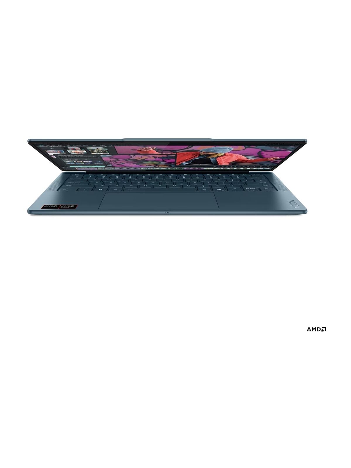 Lenovo Yoga Slim 7 14AKP10 14 WUXGA AMD R5 AI 330/16GB/512GB/AMD Radeon 820M/WIN11 Home/ENG Backlit kbd/Tidal Teal/2Y Warranty | Lenovo 12