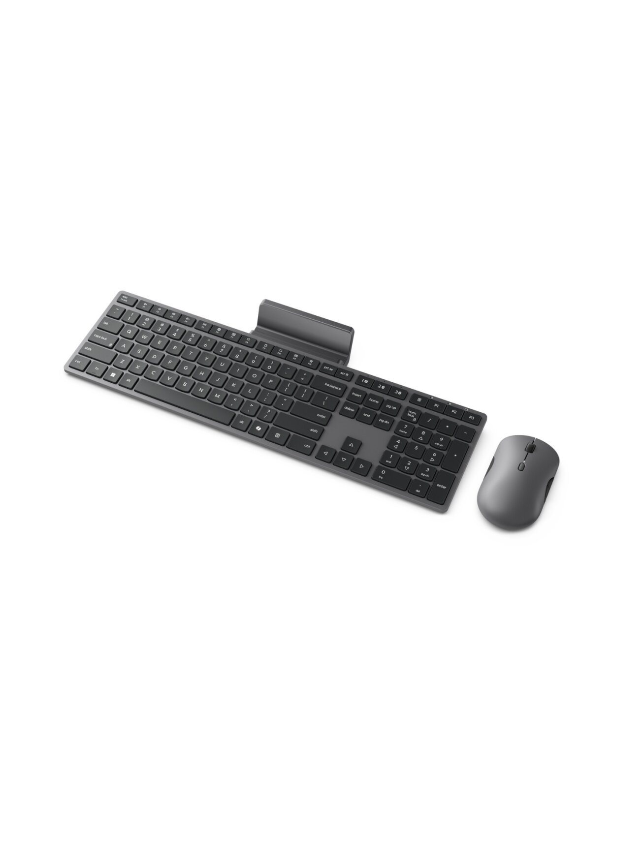 Lenovo | 700 Modern Multi-Device | Keyboard and Mouse Set | Wireless | Mouse included | Bluetooth | US | Luna Grey 1