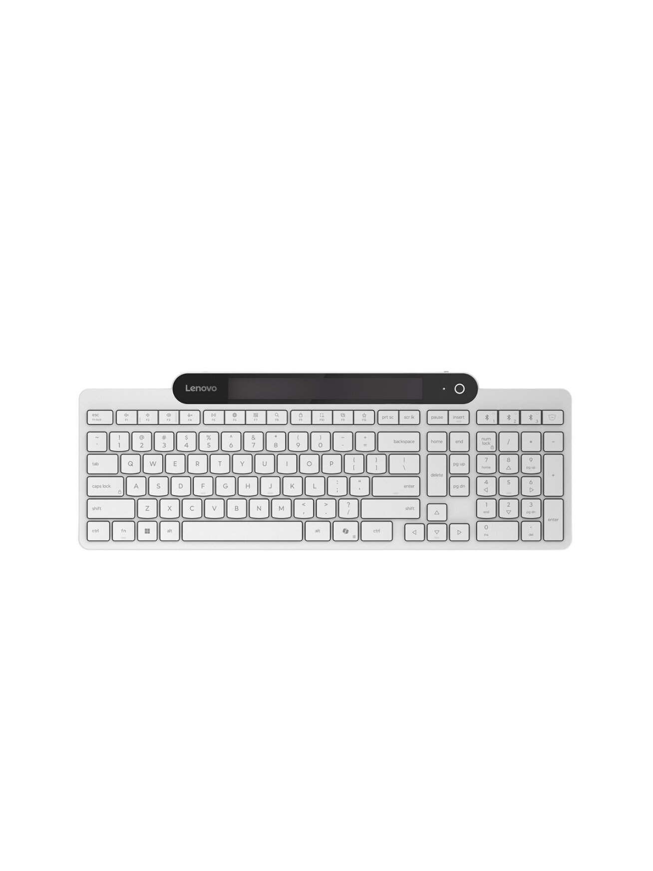 Lenovo | 800 Self-Charging | Keyboard | Wireless | Lithuanian | Bluetooth | Wireless connection | White 2
