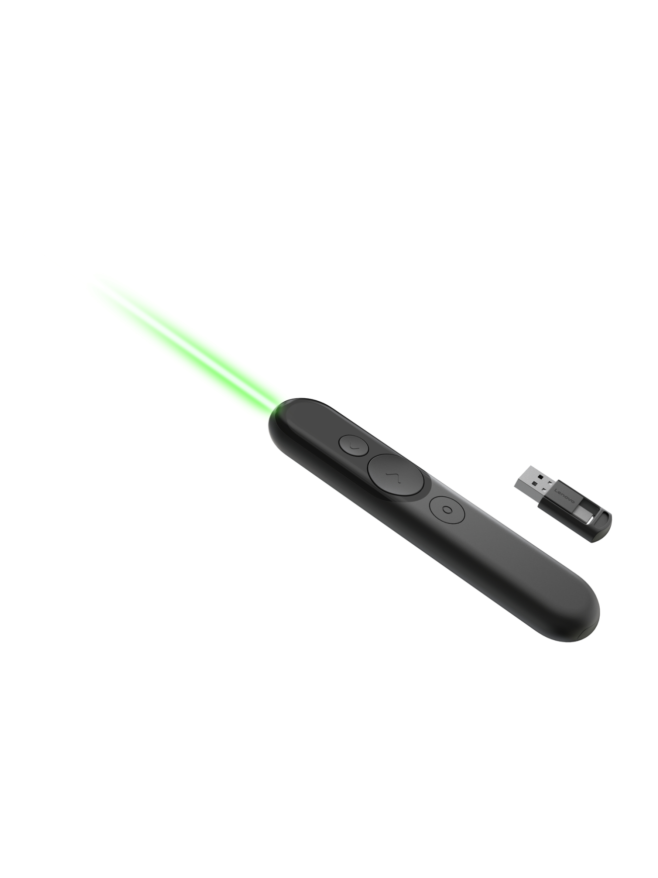 Lenovo | Laser Rechargeable Presentation Remote | Black 5 Lenovo | Laser Rechargeable Presentation Remote | Black 5