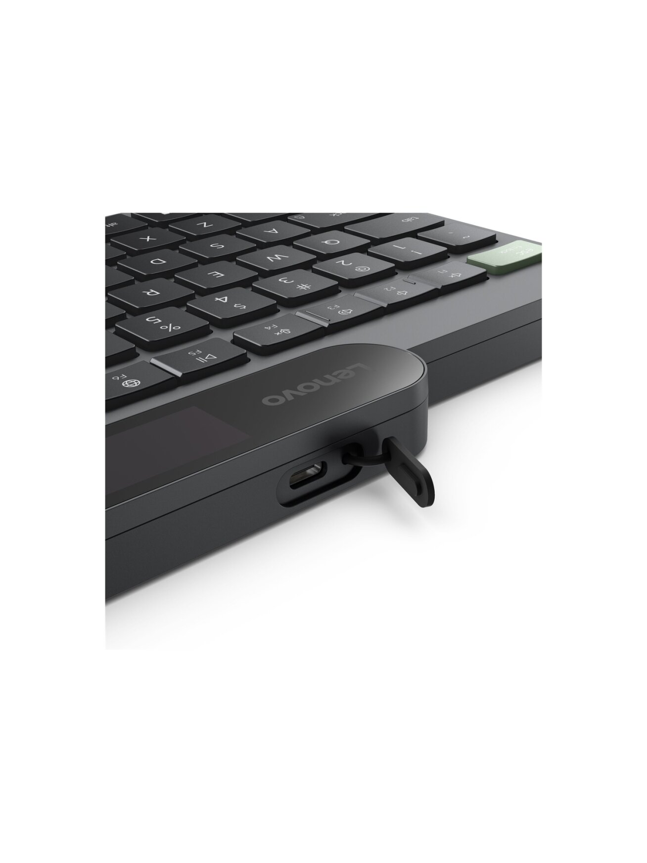 Lenovo Self-Charging Bluetooth Keyboard | Keyboard | Bluetooth | US Euro | Black 10